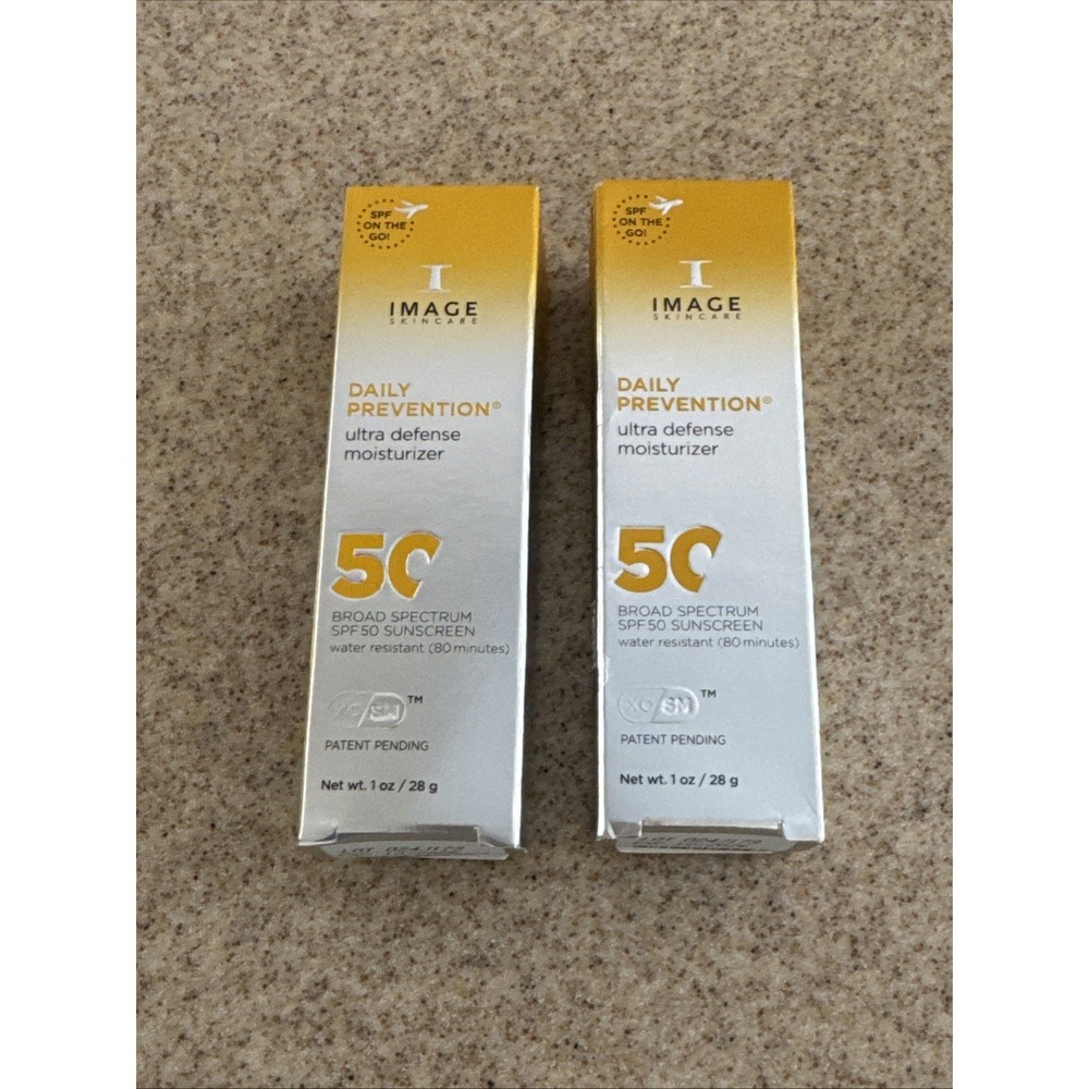 2 Image Skincare Daily Prevention Ultra Defense Moisturizer SPF 50 Exp 10/26